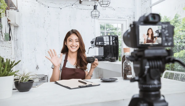 Video Creation image shown with camera best for digital marketing 